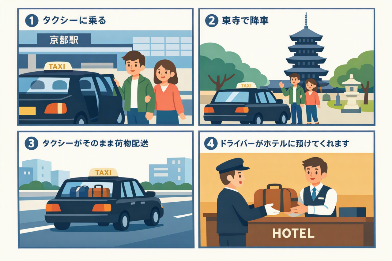 京都　手ぶら　東寺